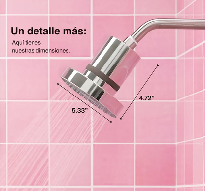 CABEZAL DE DUCHA CON FILTRO